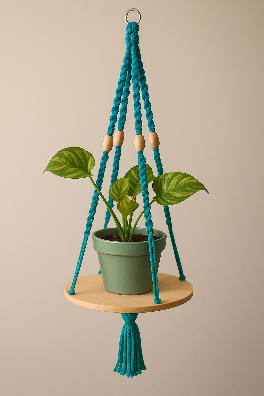 Coastal Breeze Macrame Plant Hanger