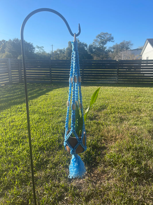 Sky Blue Beaded Hanger